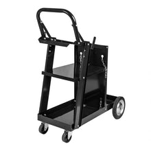 Chariot de soudage 3 Etagères - capacité 70kg, support bouteille de gaz, dimensions 765x520x890mm  - [la pièce]