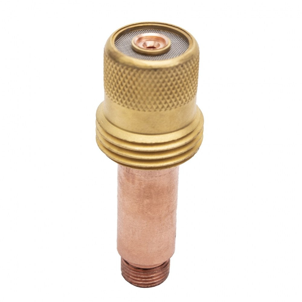 Diffuseur gaz lens pour torche TIG 17/18/26 - L=50mm d=4.0mm -[le lot de 10 pièces]