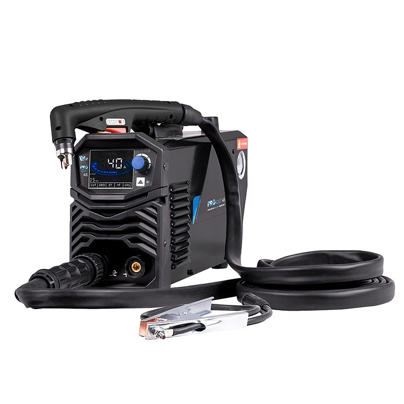 Découpeur plasma PROCUT 45 - 40A, Epaisseur de coupe max 16mm avec torche plasma 4m et Kit Pince de masse - alimentation 230V monophasé - [la pièce]