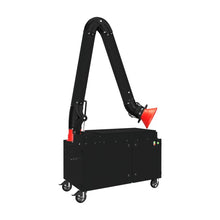Extracteur de fumées mobile avec bras d’aspiration 3m - débit 1000 m³/h, double filtration, alimentation 230v - [la pièce]
