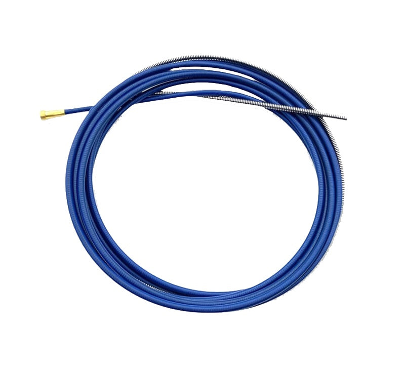 Gaine acier bleue 4,4 m - fil ø 0,6/0,8 mm - torche MIG - [la pièce]