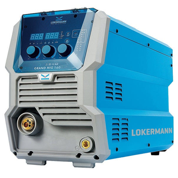 Poste à Souder MIG/MAG Grand MIG 160 LOKERMANN - 160A - 220V Monophasé, Dévidoir Intégré Compact