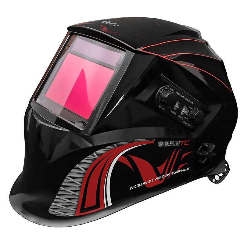 Masque de soudure automatique PROSPAR9230 - 4 capteurs, teinte variable din 4-8 / 9-13, filtre true color, 100x65 mm, classe optique 1/1/1/1, garantie 2 ans - [la pièce]