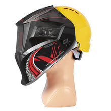 Masque de soudure automatique PROSPAR9230 avec casque de chantier - 4 capteurs, teinte variable din 4-8 / 9-13, filtre true color, 100x65 mm, classe optique 1/1/1/1, garantie 2 ans - [la pièce]