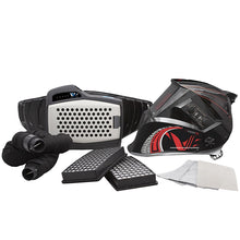 Masque de soudure automatique PROSPAR9230 avec ventilation assistée PROFLOW  - 4 capteurs, teinte variable din 4-8 / 9-13, filtre true color, 100x65 mm, classe optique 1/1/1/1, garantie 2 ans - [la pièce]