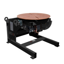 Positionneur de soudage 500kg avec table inclinable 90°/140° - diamètre plateau 600mm/800mm, rotation 0.12 à 1.2 r/min - alimentation 380V triphasé - [la pièce]