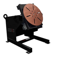 Positionneur à rouleaux 1000kg pour tubes et cylindres - vitesse 120 à 1200 mm/min, diamètre pièce 20 à 800mm, alimentation 380V triphasé - [la pièce]
