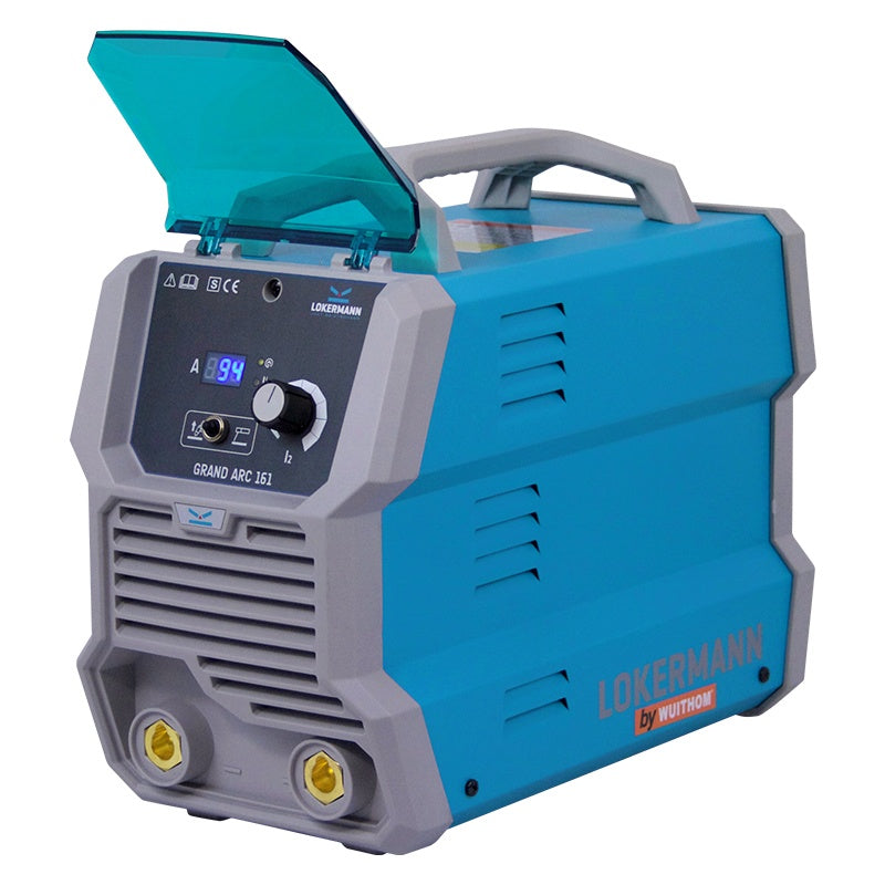 Poste à souder GRANDARC 161 MMA - 160A à 40 % - 230V monophasé avec porte-Electrode 3m et Kit Pince de masse 3m - [la pièce]