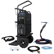 Poste à souder PROTIG 318DC pulsé - TIG/MMA 320A à 60 % refroidi eau avec torche TIG18 4m, Kit Pince de masse 3m, chariot 2 roues et adaptateur 12 pin - alimentation 380V triphasé - [la pièce]