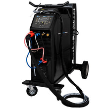 Poste à souder PROTIG 328DC pulsé - TIG/MMA 320A à 60 % refroidi eau avec torche TIG18 4m, Kit Pince de masse 3m, chariot 4 roues et adaptateur 12 pin - alimentation 380V triphasé - [la pièce]