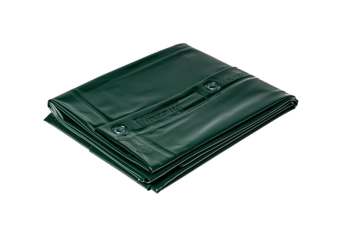 Rideau de soudure Vert Teinte 6 - DIN EN ISO 25980 - dimensions 2000 x 1400 mm (Prévoir 7 anneaux par rideau)  - [la pièce]
