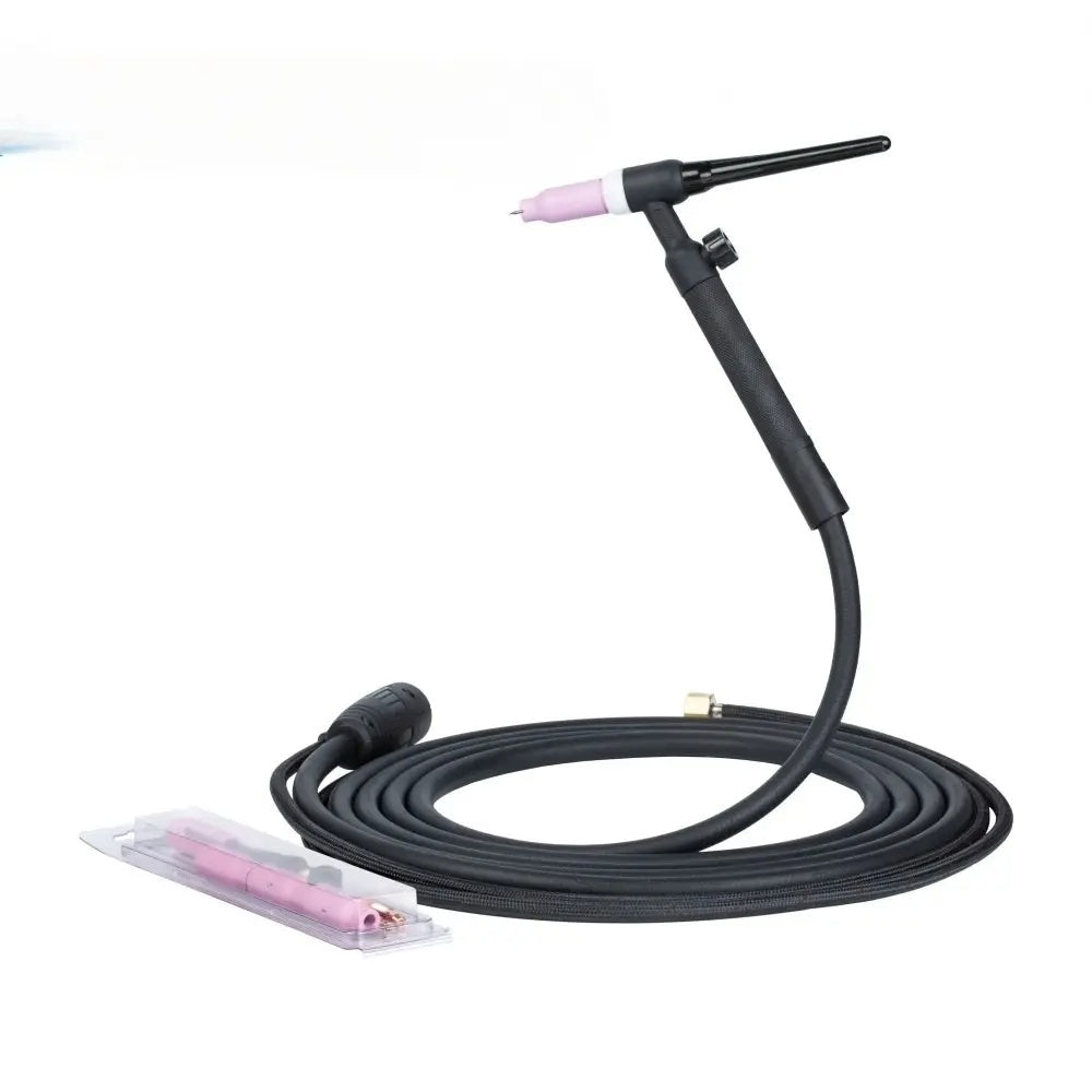 Torche TIG 17 MASTER à Valve- longueur 4m, refroidissement air, 150A DC/115A AC, ø Electrode 0.5-3.2mm - [la pièce]